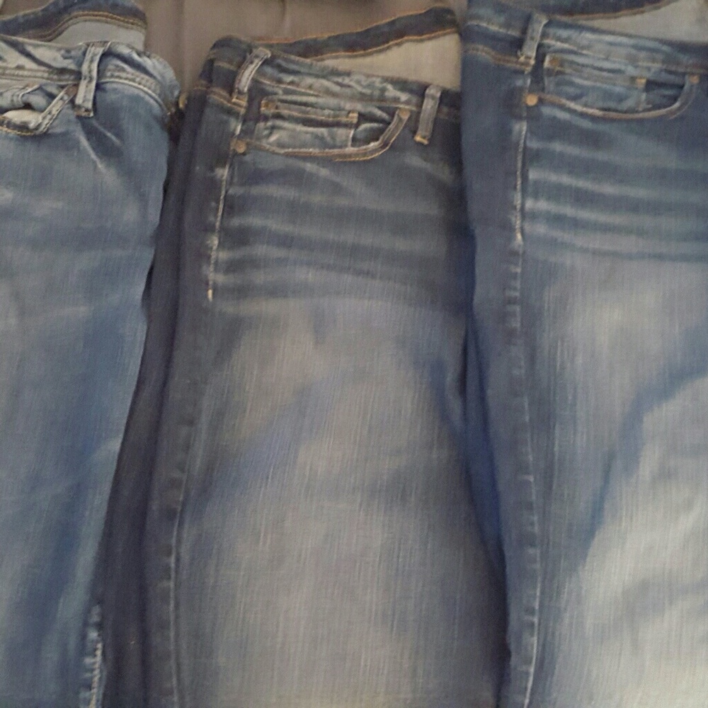 Silver jeans